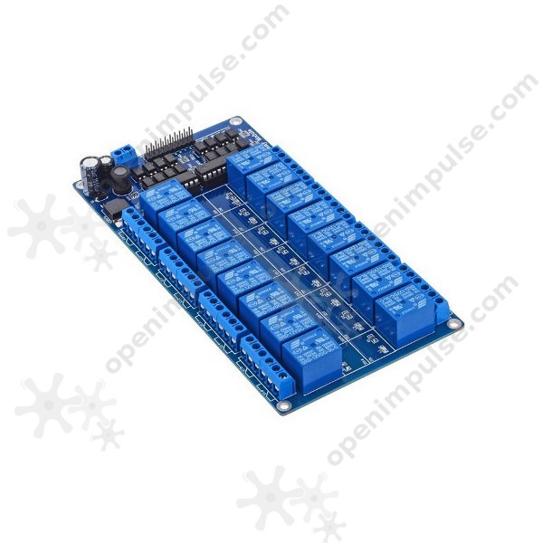 16 Channel Relay Module | Open ImpulseOpen Impulse