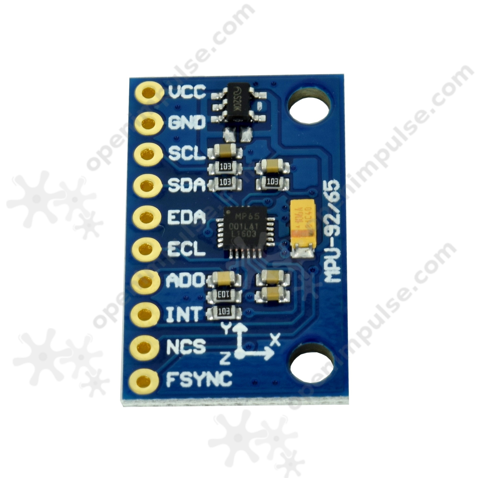 GY-MPU6500 Accelerometer and Gyroscope Module | Open ImpulseOpen Impulse