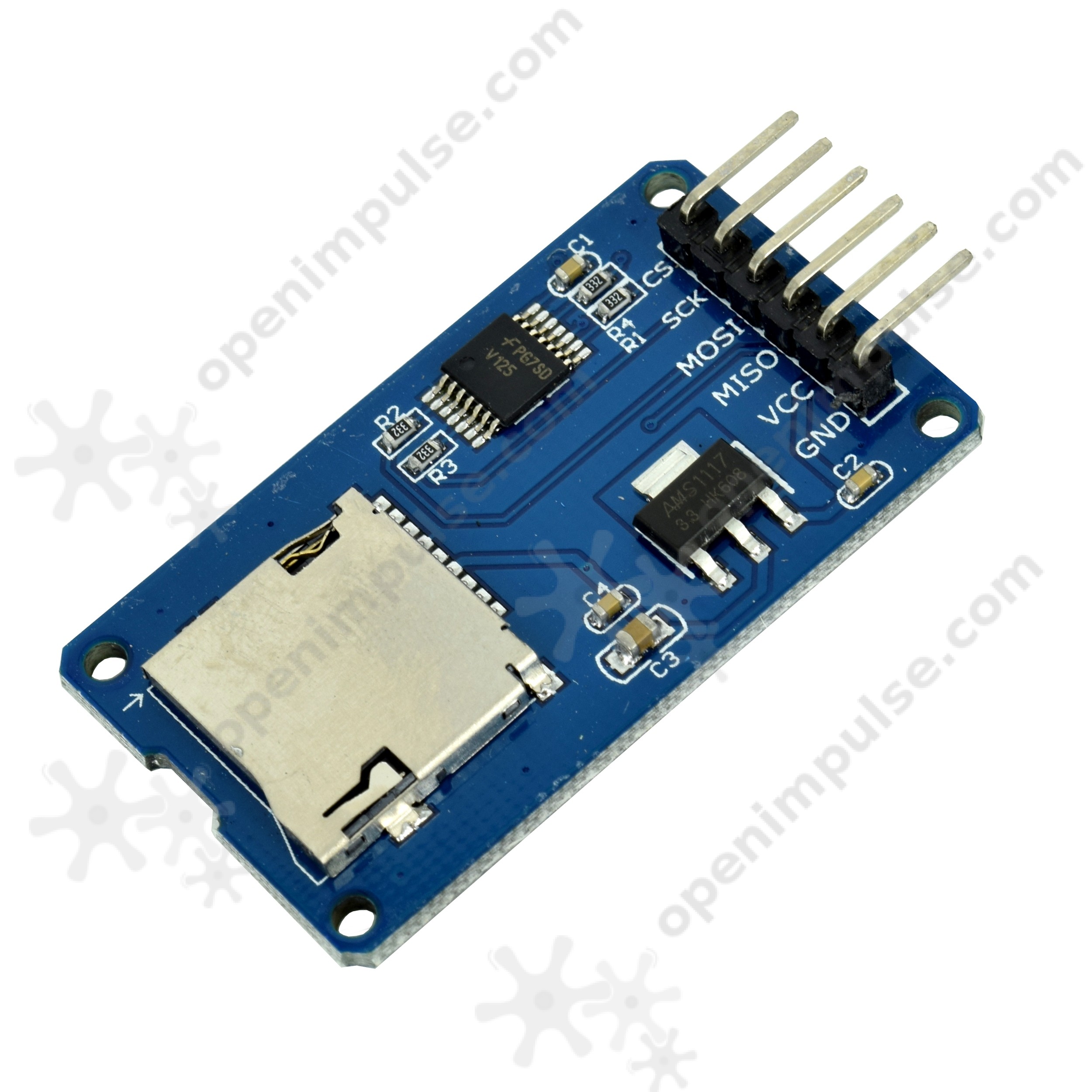 2pcs MicroSD Card Slot Module Open ImpulseOpen Impulse