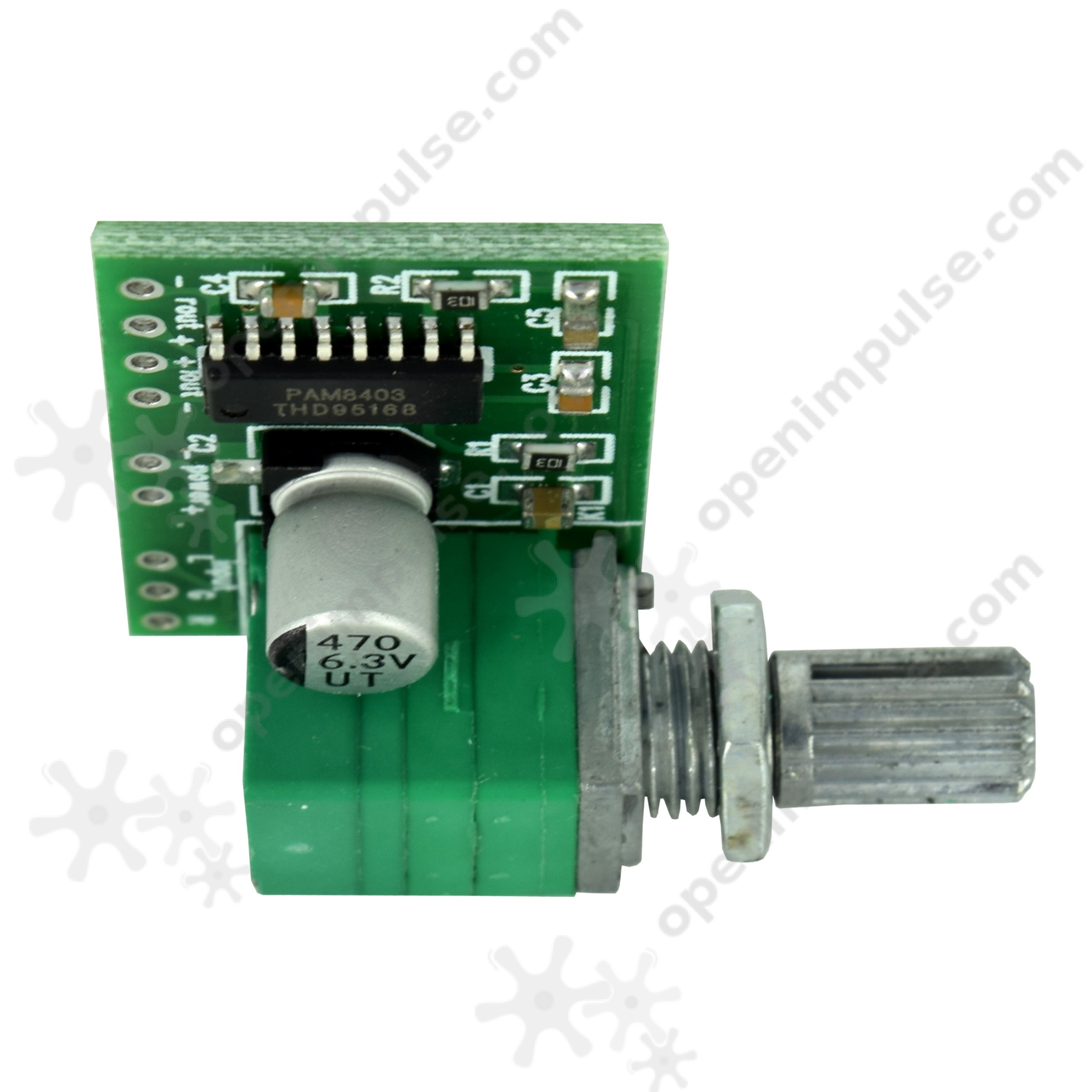 PAM8403 Audio Amplifier Module with Potentiometer Open ImpulseOpen