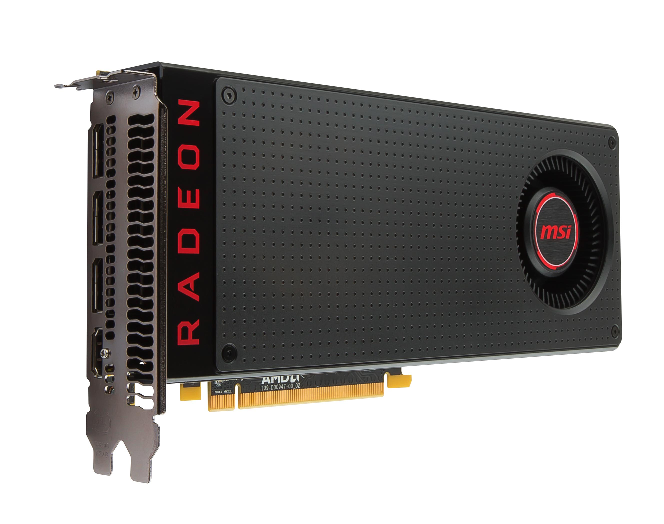 MSI AMD Radeon RX 480, PCI Express x16 3.0, 8GB GDDR