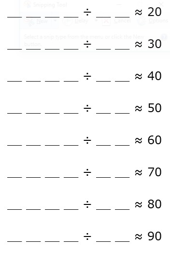 Division Problem Image | Open Middle®