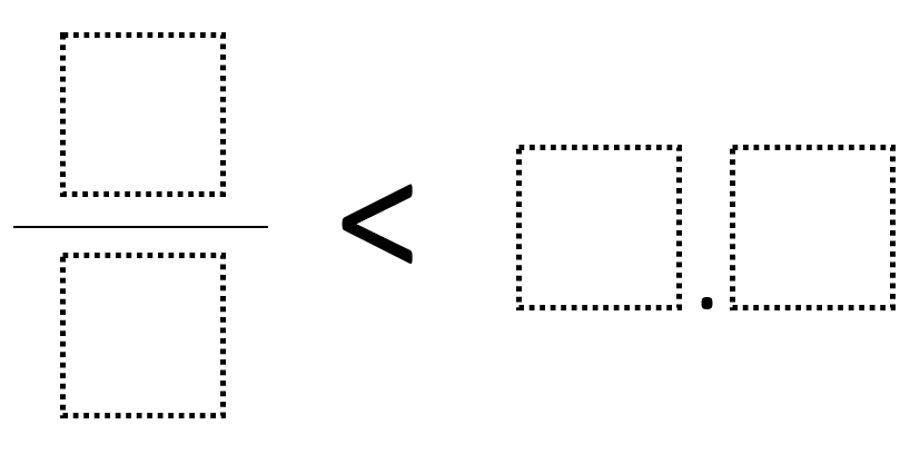 Comparing Fractions to Decimals 2 | Open Middle®