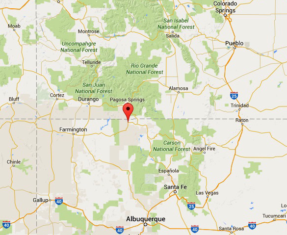 Dulce New Mexico Map Amazing first hand UFO testimonials from Dulce, New Mexico families