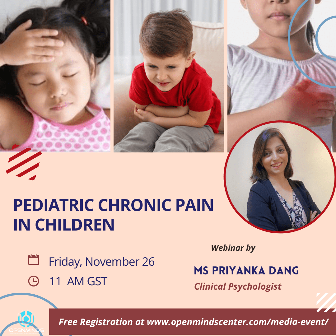 inar Pediatric Chronic Pain OPENMINDS Psychiatry, Counselling