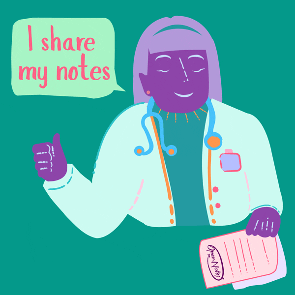 OpenNotes GIFs and Stickers