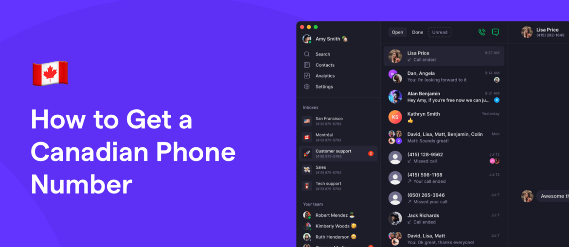 How to Get a Canadian Phone Number (in Minutes) OpenPhone