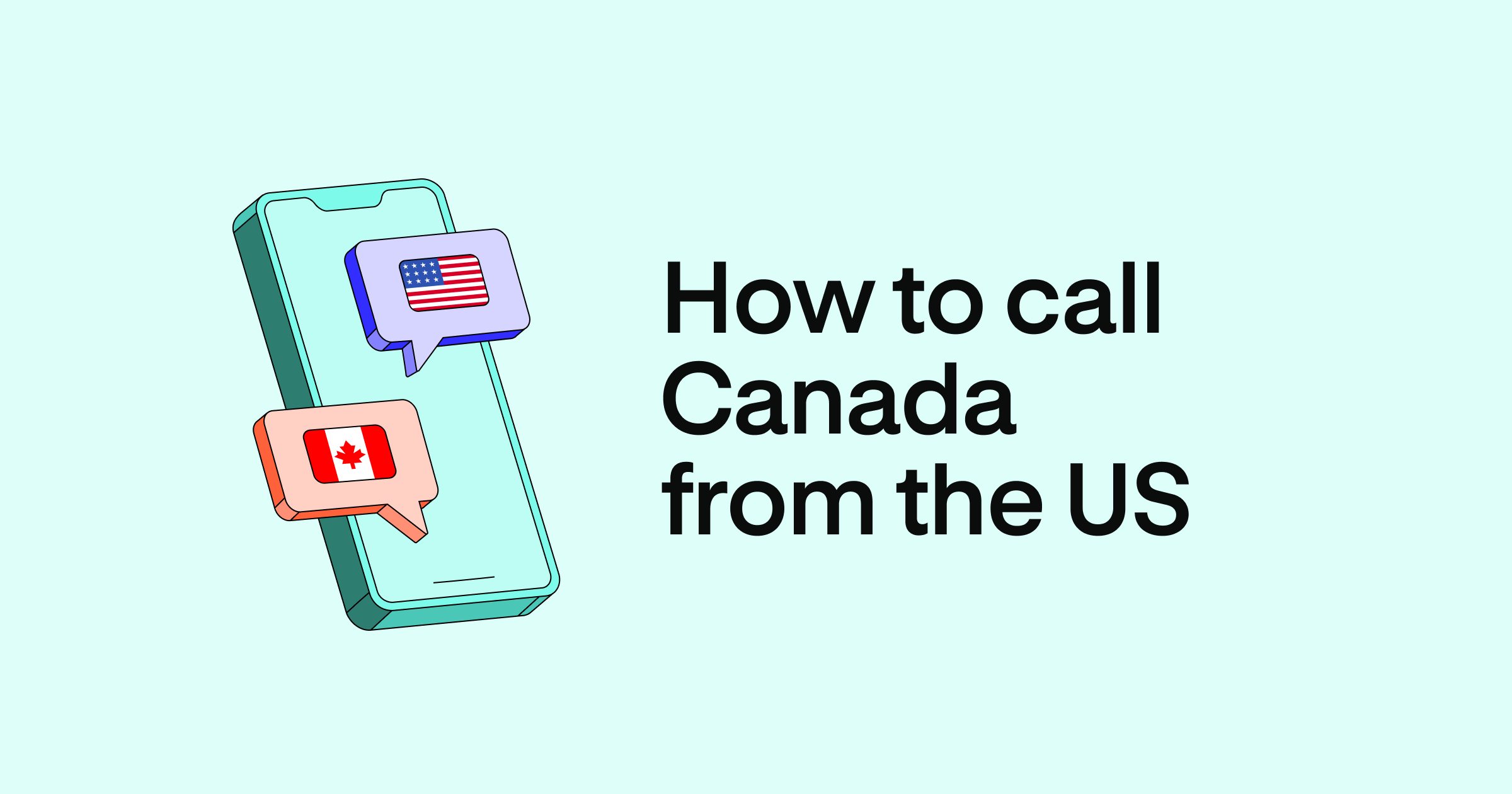 How to Call Canada from the US OpenPhone