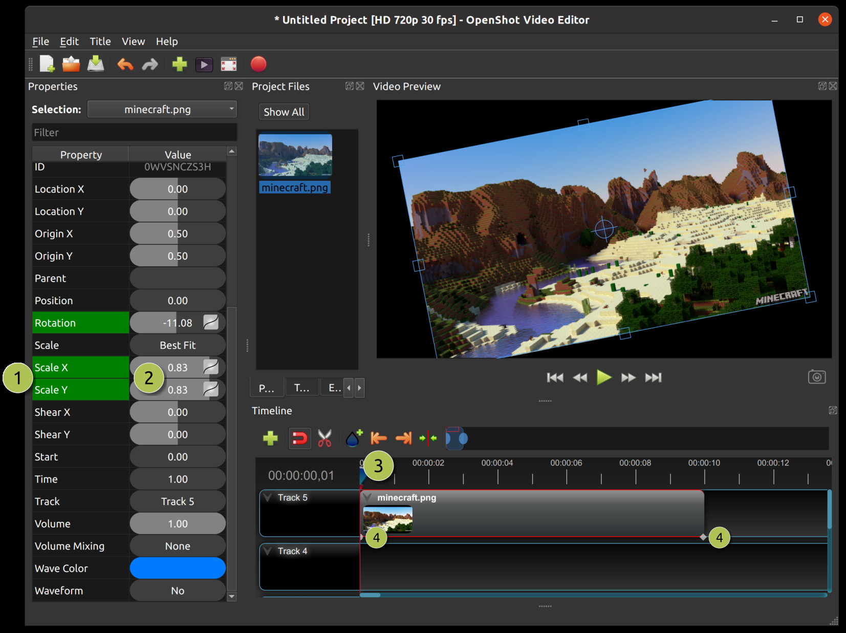 Animation — OpenShot Video Editor 3.1.1dev documentation