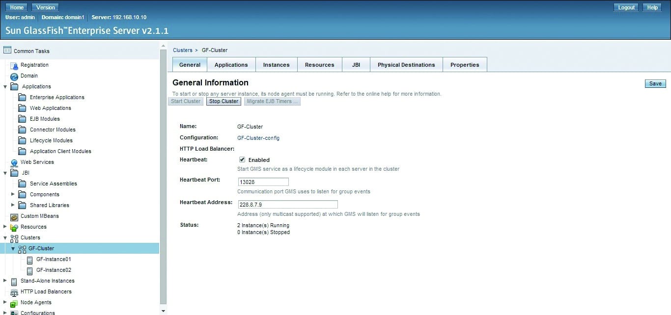 Configure Glassfish on a Clustered Environment open source for you
