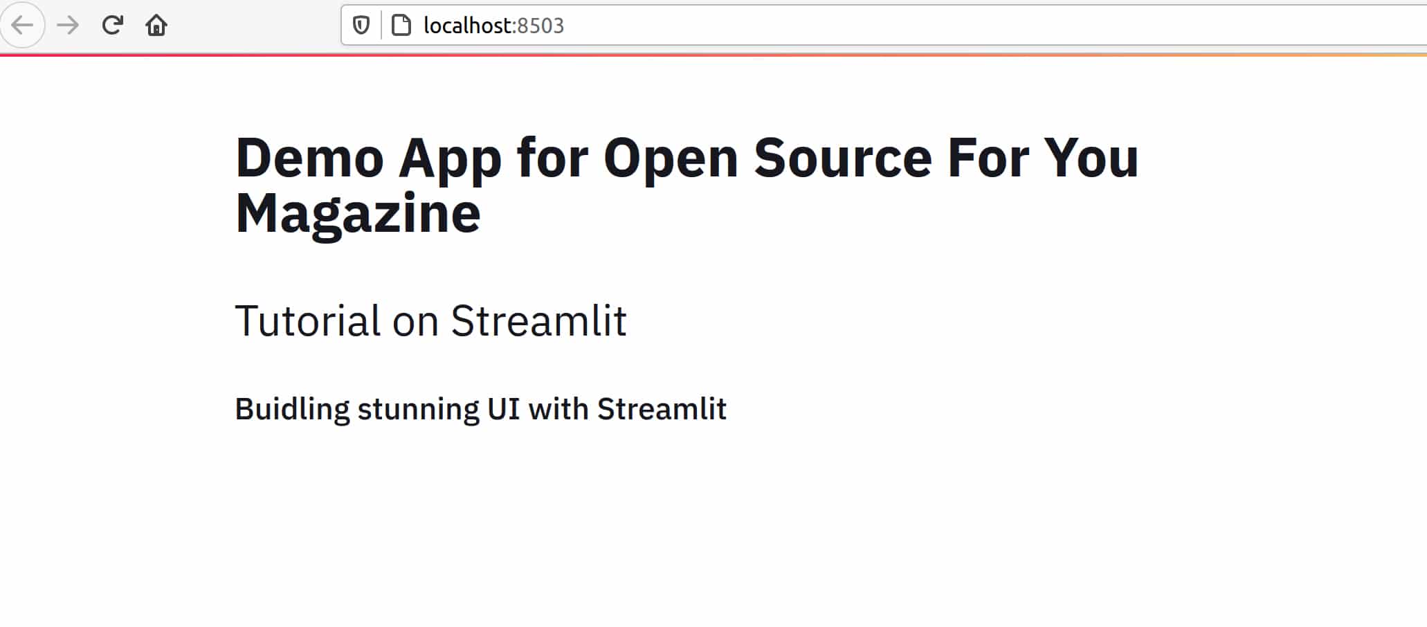 Streamlit Build a UI in a Jiffy with this Python Library