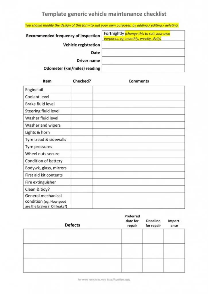 This page is about fire extinguisher inspection log template,contains best printable fire extinguisher fire extinguisher inventory spreadsheet google spreadshee fire extinguisher inventory spreadsheet. 9 Vehicle Maintenance Log Templates Pdf Excel Download