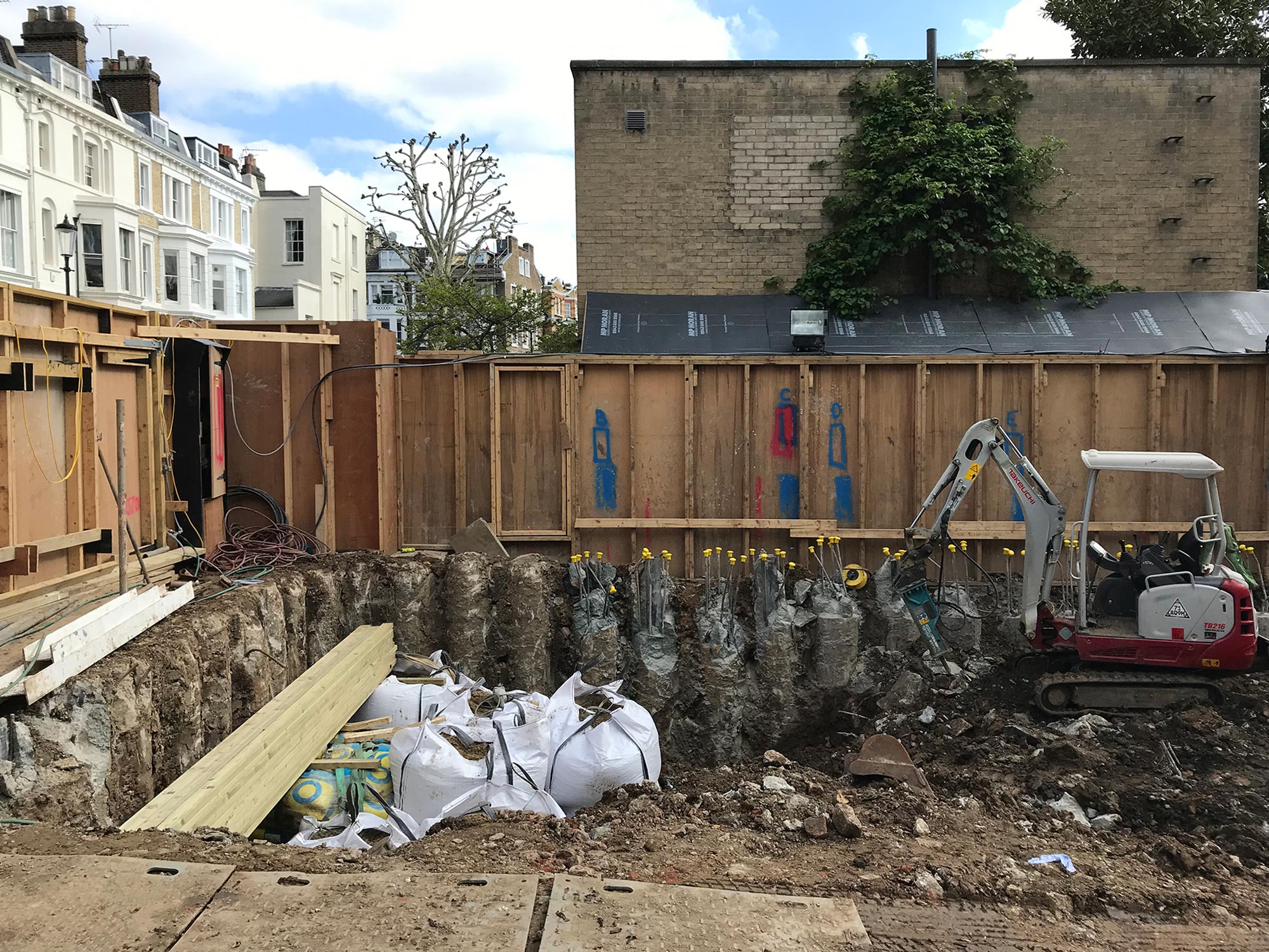 Kensington house site visit OPENSTUDIO