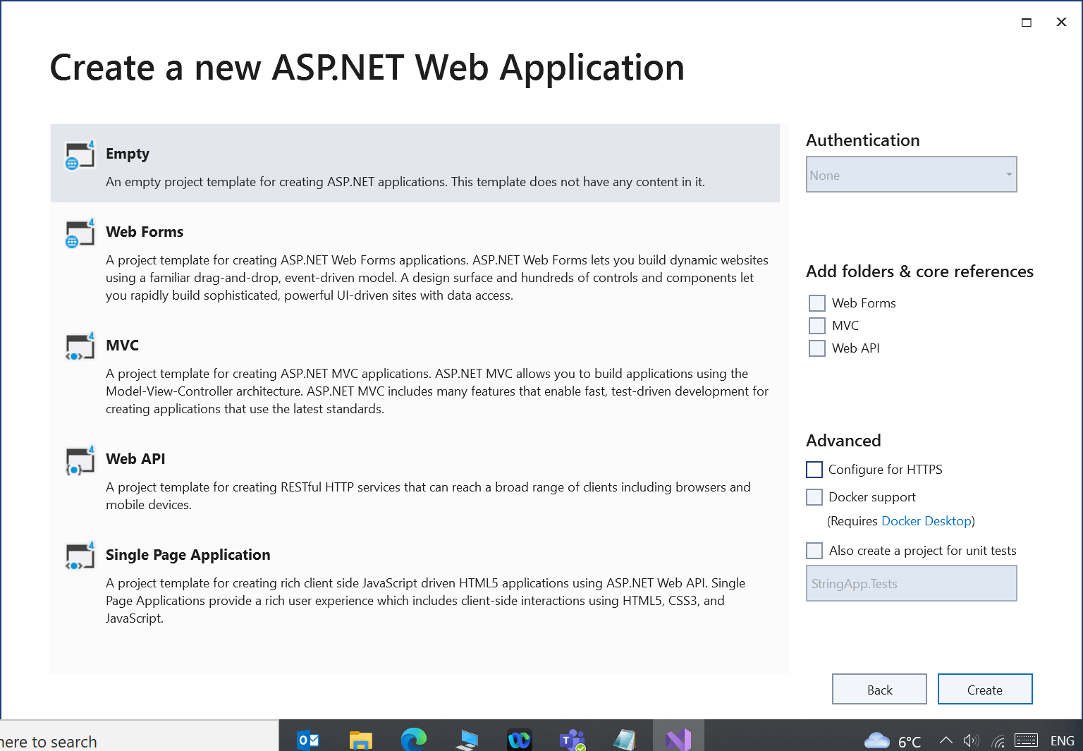 Create SOAPbased web service in C using VS2022