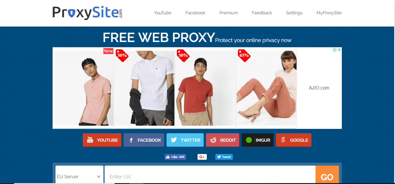 Top 15 proxy sites to Browse web Anonymous 2019 (Only Best)