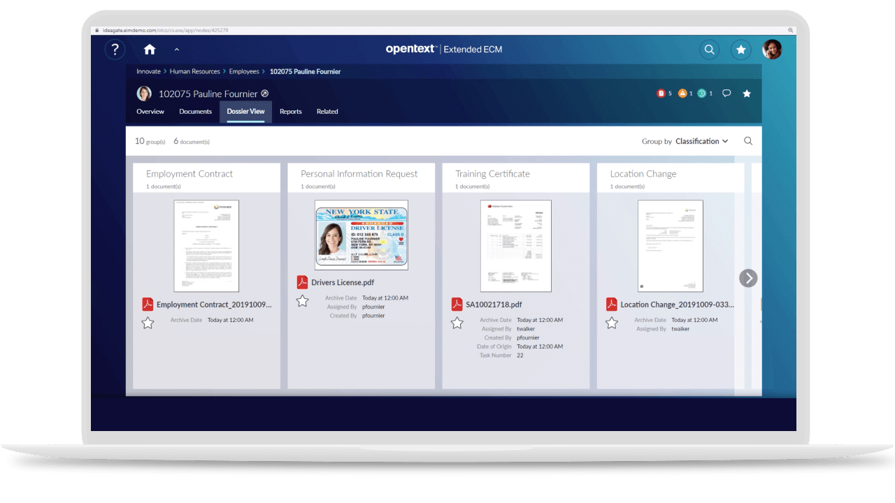OpenText Core for SAP SuccessFactors OpenText