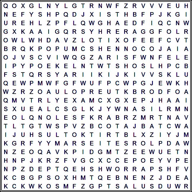 Birds of the Bible Puzzle