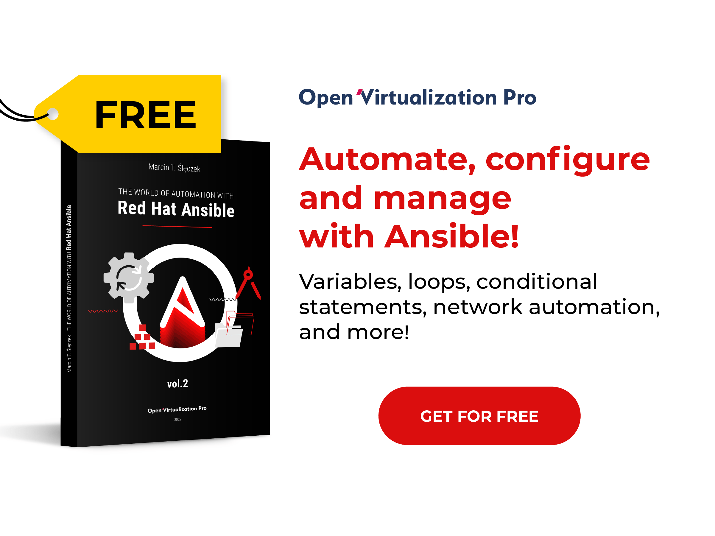 Get the Ansible Automation eBook Vol. 2 for Free Open Virtualization Pro