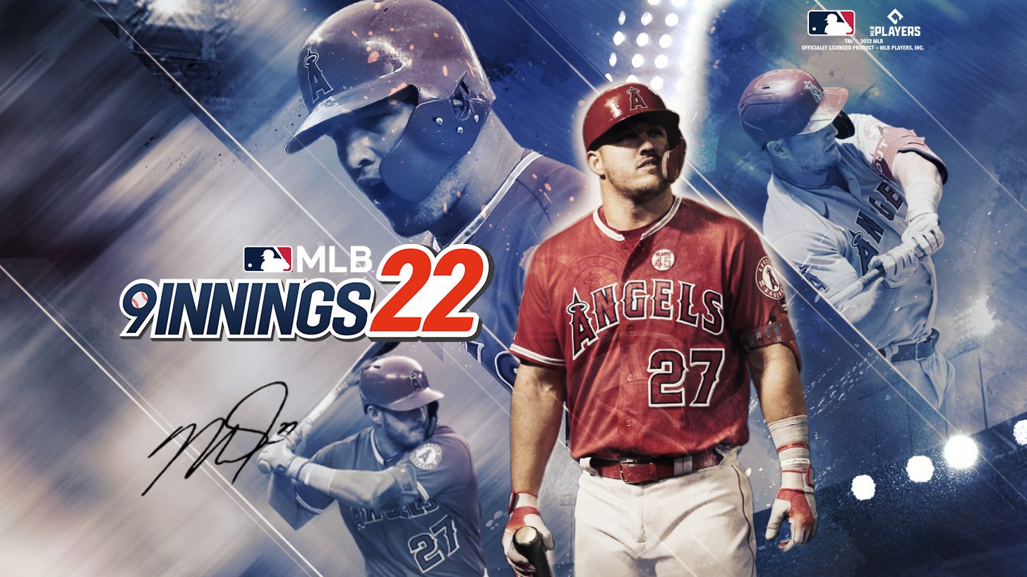 Mike Trout is the Cover Athlete For MLB 9 Innings 22 Operation Sports