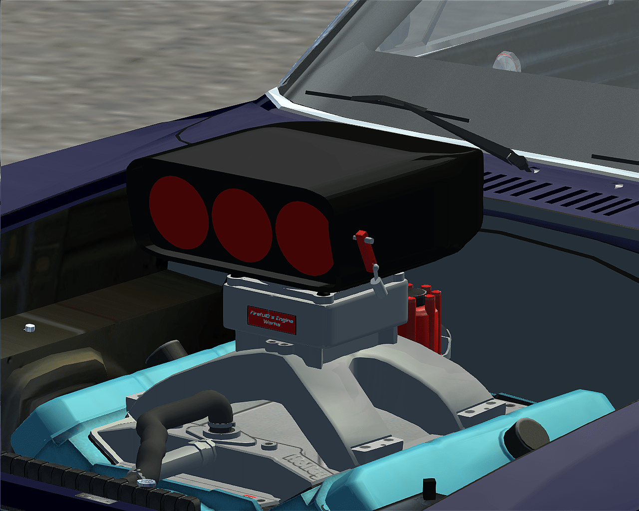 Air scoop finished! Operation Station