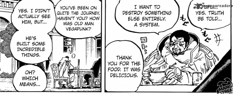 We're close to a Big Reveal about Devil Fruits and Lineage Factor ONE