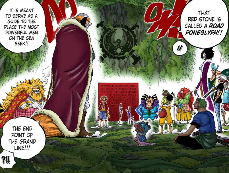 Monkey D. Dragon The Guardian of the Last Road Poneglyph One Piece