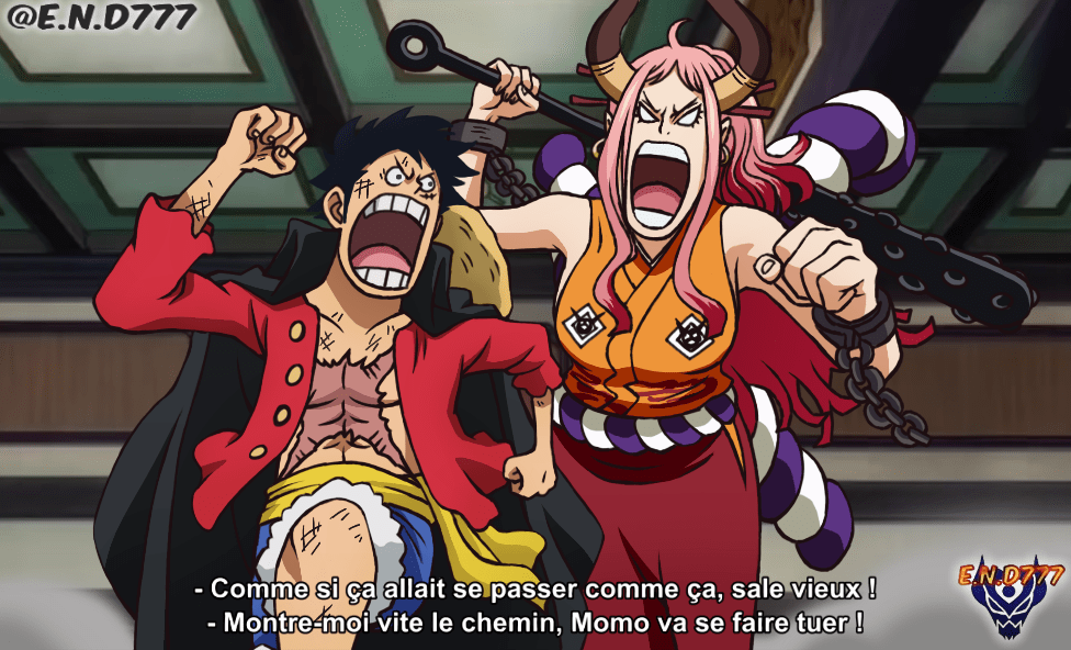 Momonosuke's dragon fruit was originally intended for Yamato? One Piece