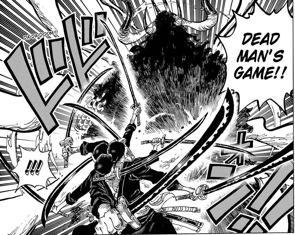 All the Damage Kaido has taken since the start of the Onigashima Raid