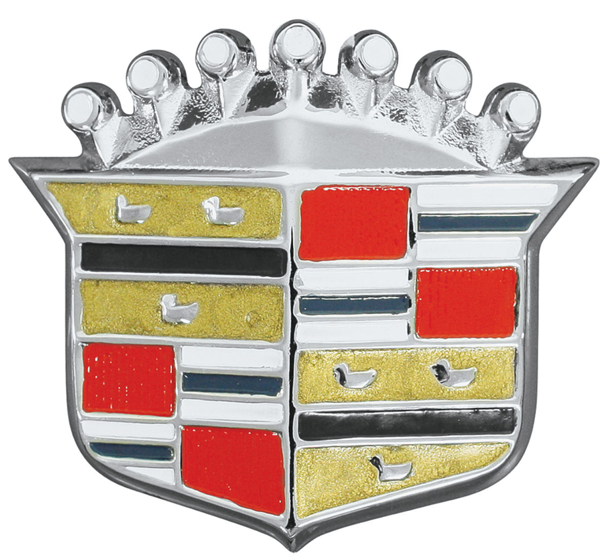Cadillac Hood Emblem, 1969 (Crest)