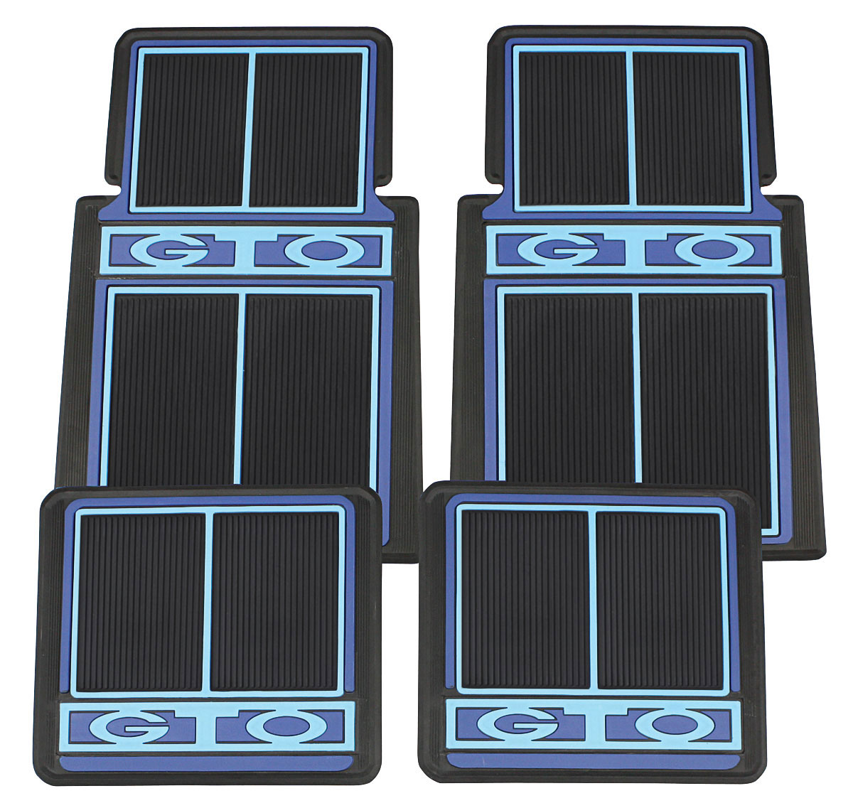 RESTOPARTS 196473 Floor Mats, Designer GTO