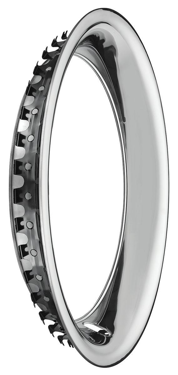 SPECIALTY WHEEL 196472 Chevelle Wheel Trim Ring Square Lip 15" X 7"/15