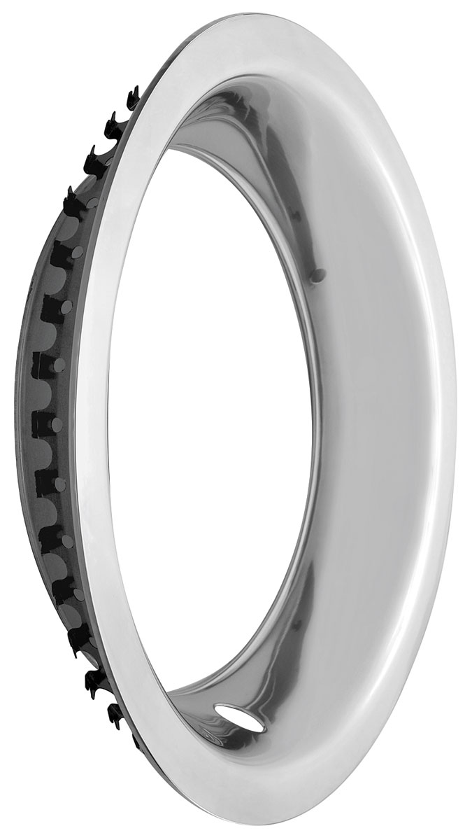 U.S. Wheel Monte Carlo Wheel Trim Ring (Polished Stainless Steel) Round