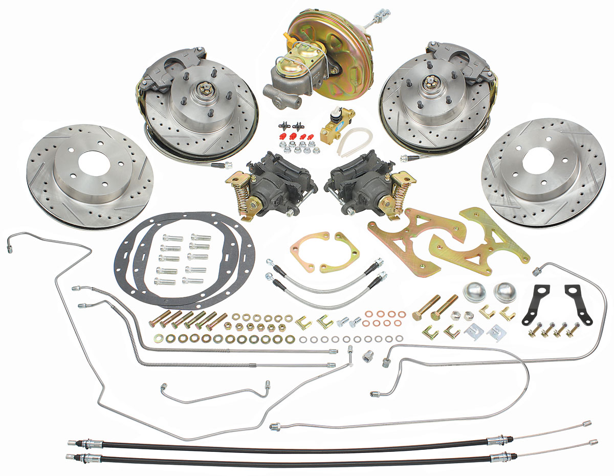 CPP 196872 Chevelle Brake Conversion Kits, Front & Rear Disc Standard