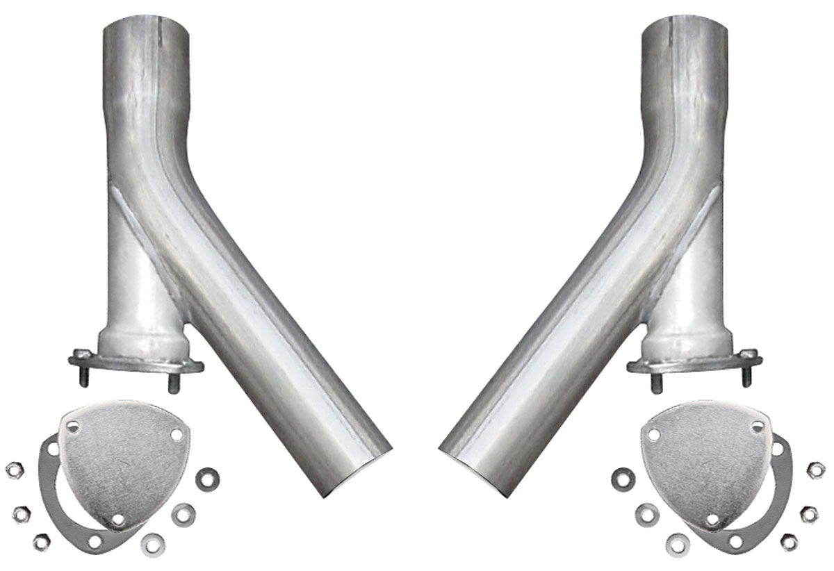 Pypes 19381993 Eldorado Exhaust Dump Extensions, XPipe (21/2" Dump
