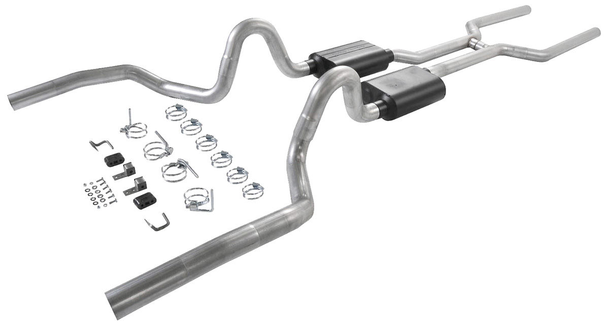 Flowmaster Chevelle Exhaust Kits, American Thunder W/Super 40 Series
