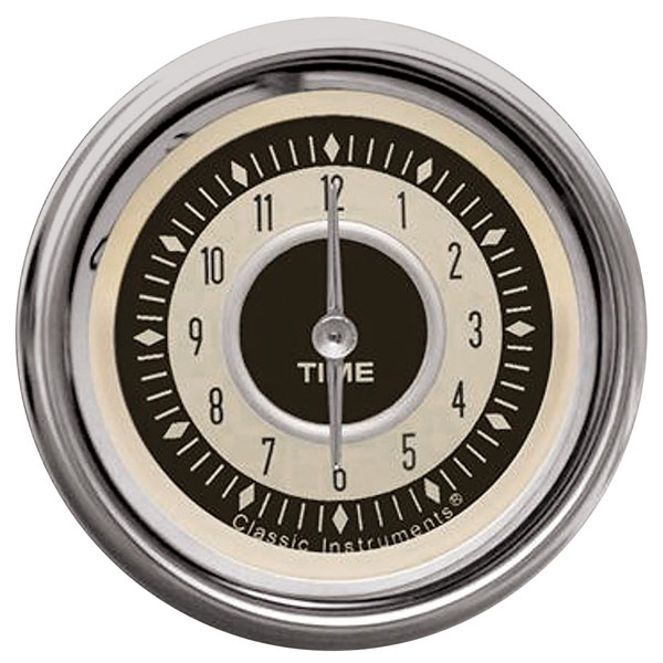 Classic Instruments Dash Clock Nostalgia VT Fits 196177 Cutlass/442