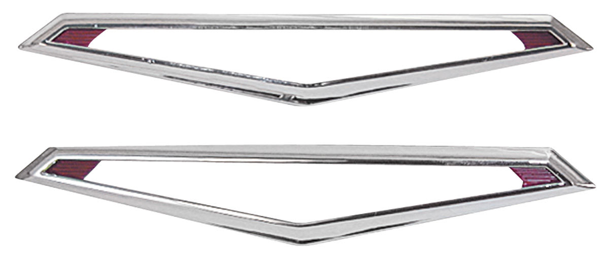 1969 Marker Lamp Bezel/Emblem (Quarter) GTO