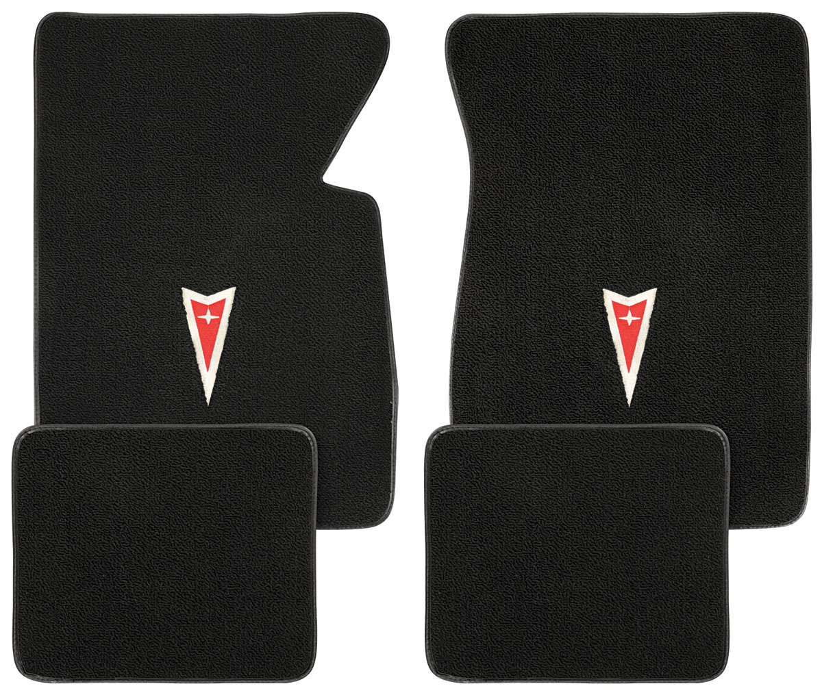 ACC Floor Mats, Carpet Matched Oem Style Carpet Arrowhead logo