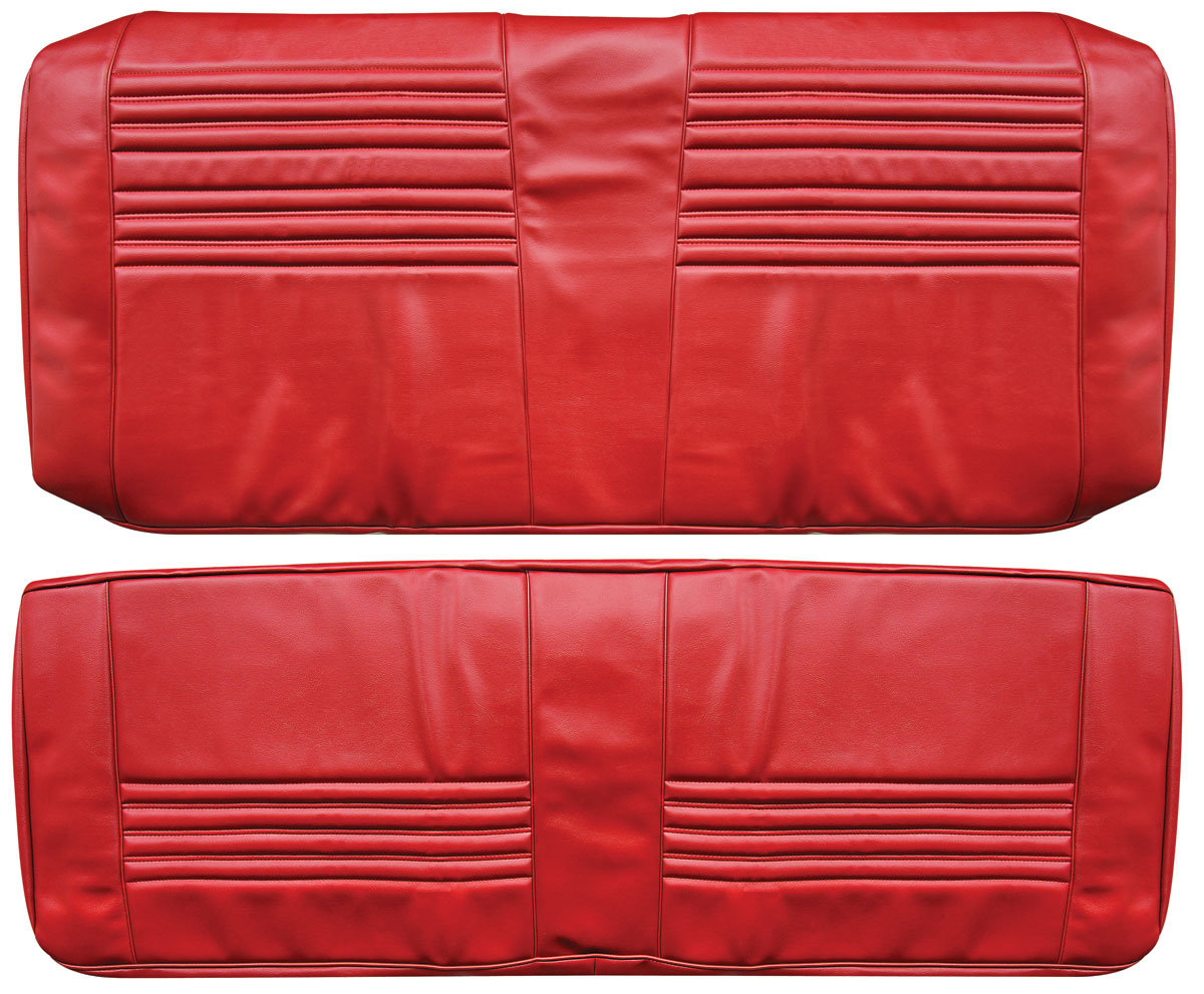 Distinctive Industries GTO Seat Upholstery, 1967 Beaumont rear, coupe