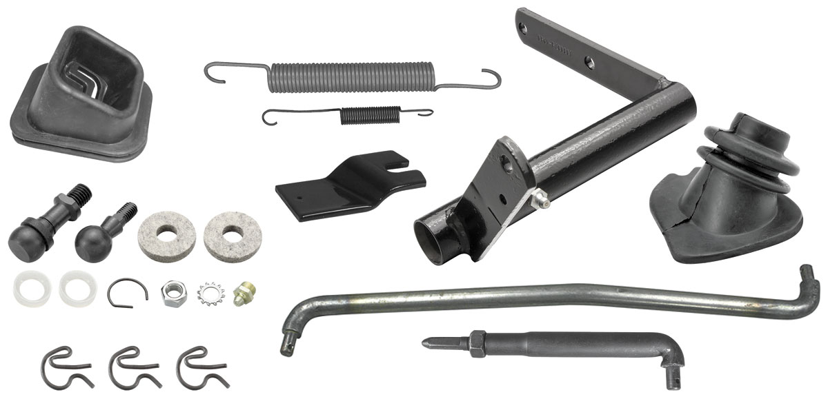 RESTOPARTS El Camino Clutch Bellcrank Linkage Kit smallblock Fits 1967