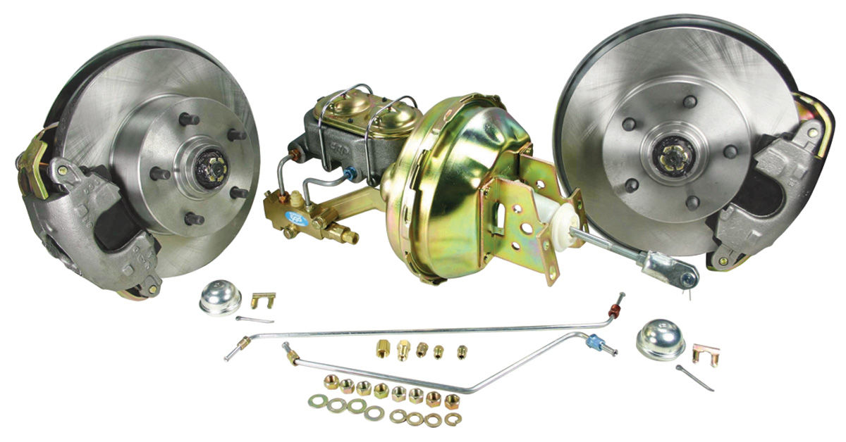 CPP 196466 GTO Brake Conversion Kits, Assembled Power (Disc) Standard