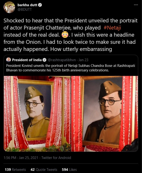 Netaji Prosenjit Chatterjee