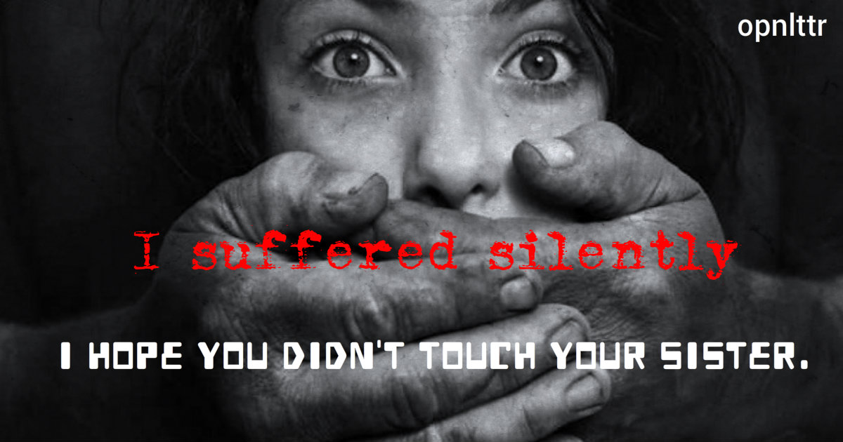 A Loss Of Childhood Innocence Open Letter