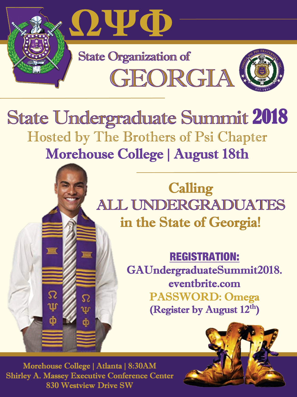 2018 Undergraduate Summit Omega Psi Phi Fraternity, Inc