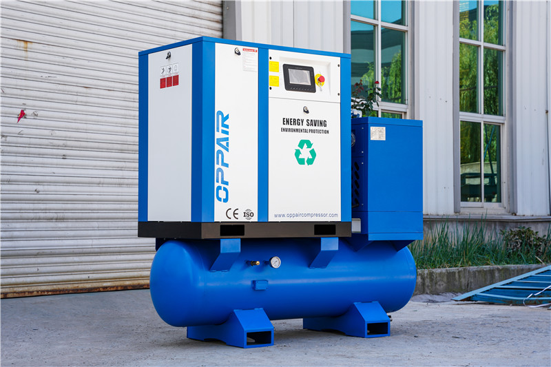 High Quality Good Quality Small Rotary Screw Compressor Four in One