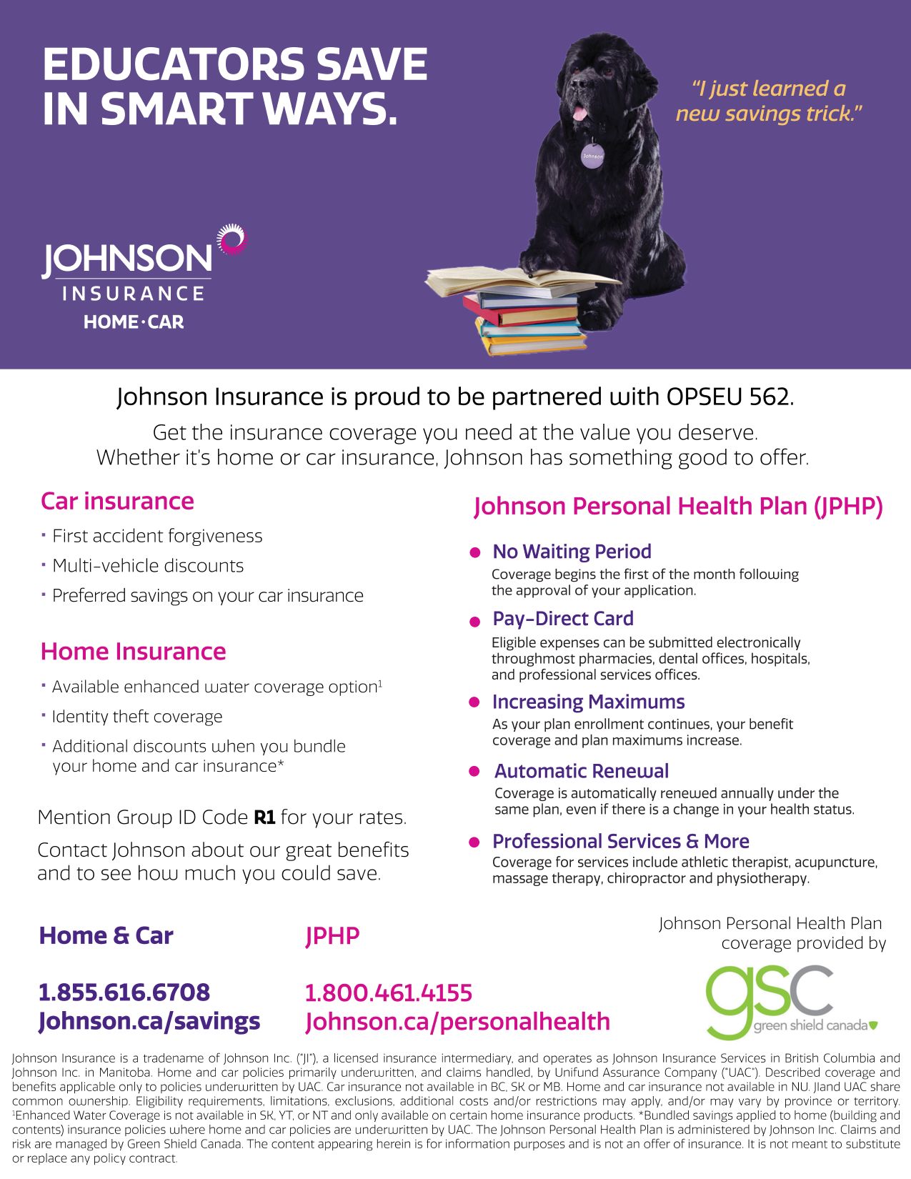 Johnson Insurance Humber Faculty Union