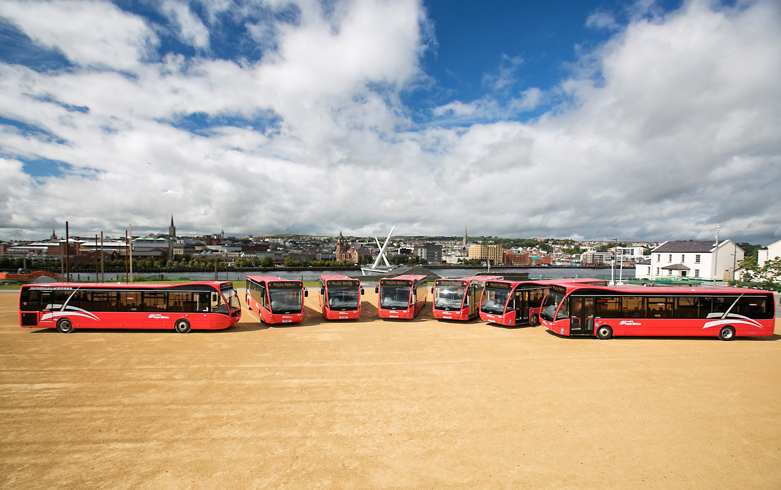 Translink launches Optare Euro 6 Versas on Foyle Metro bus service for