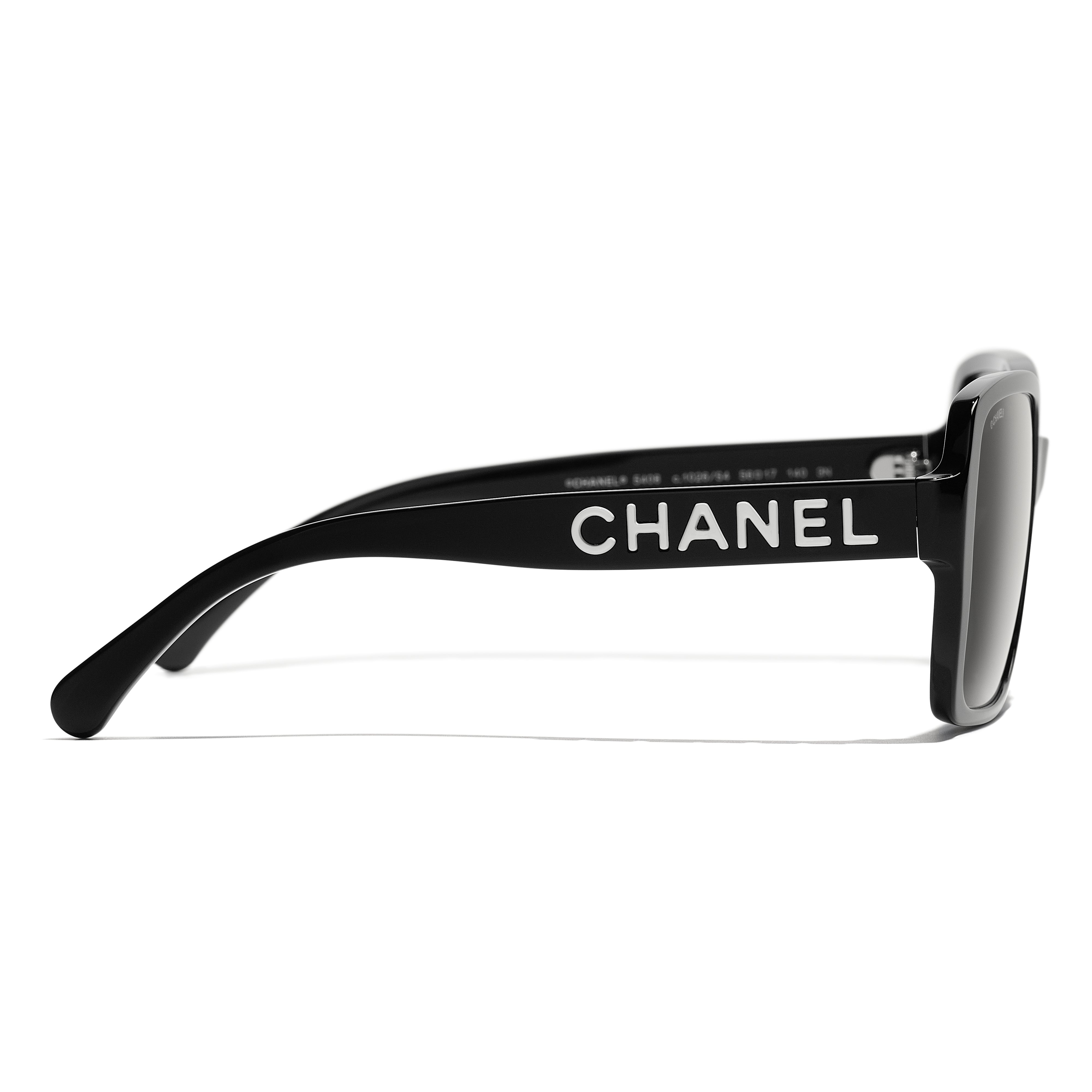 Top 58+ imagen chanel clear frame glasses Abzlocal.mx