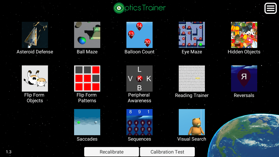 Optics Trainer Eye Tracking (Software Only) Unlimited Optics Trainer