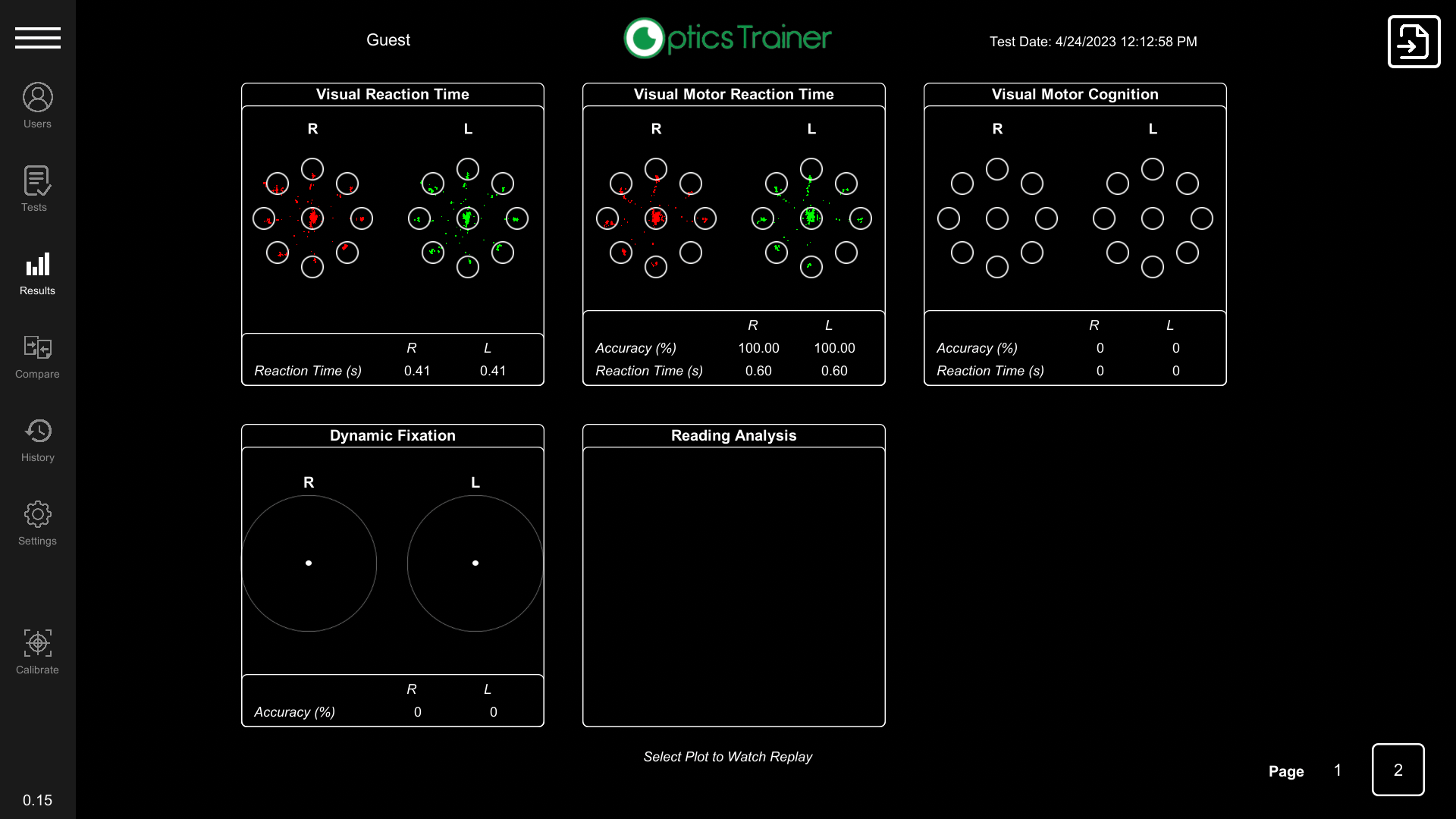 Optics Tracker + Tobii 5L (Software + Eye Tracker) Bundle Optics Trainer